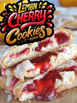 Лимонно-вишнёвый десерт